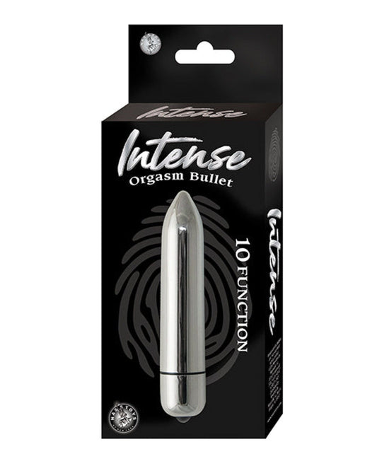 Doll Authority Vibrators Silver Intense Orgasm Bullet