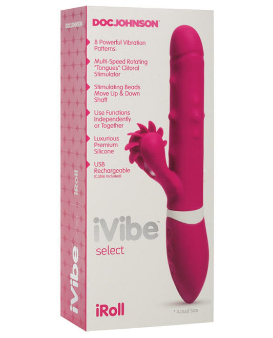 Doll Authority Vibrators Pink Ivibe Select Iroll
