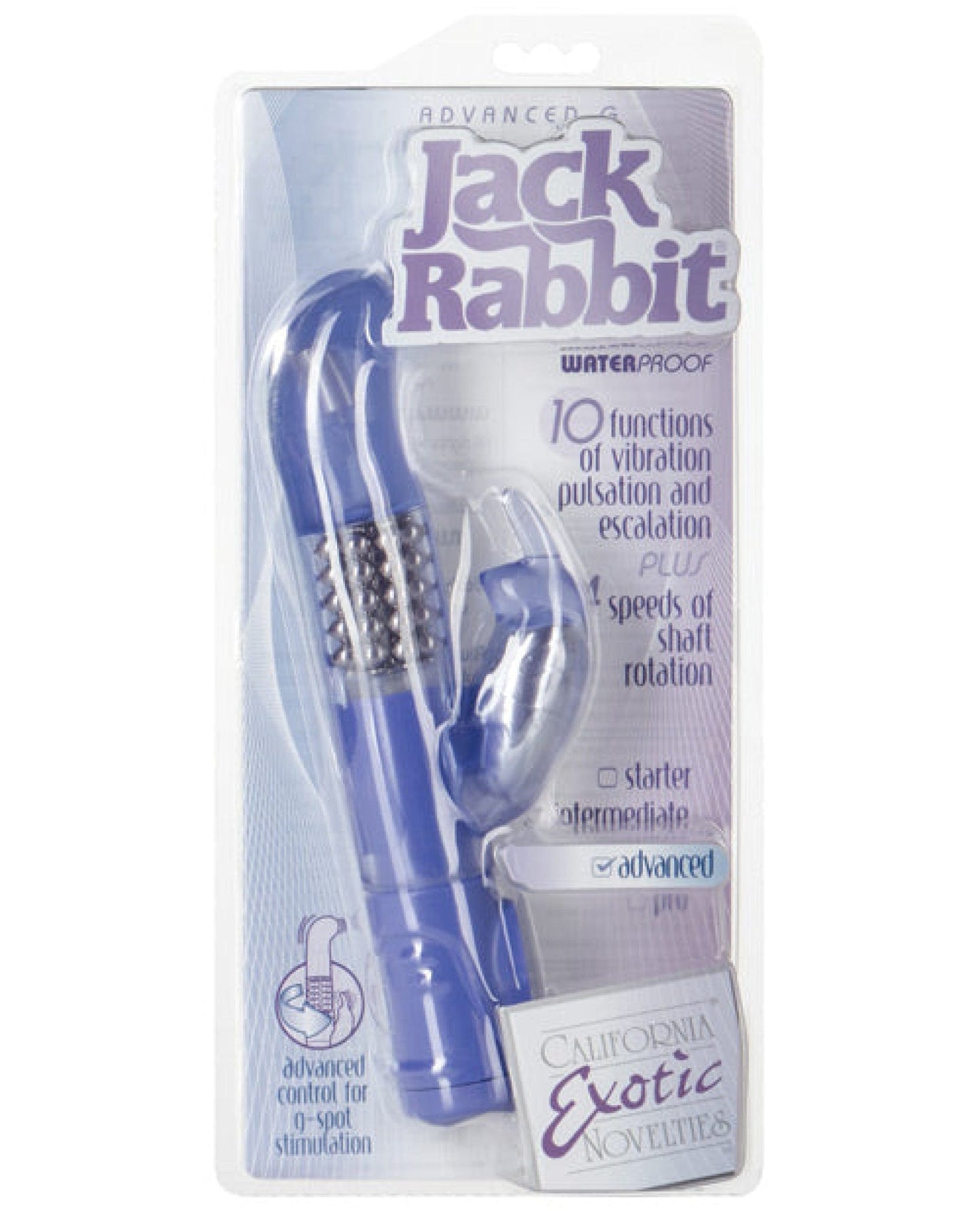 Doll Authority Vibrators Purple Jack Rabbits Advanced G
