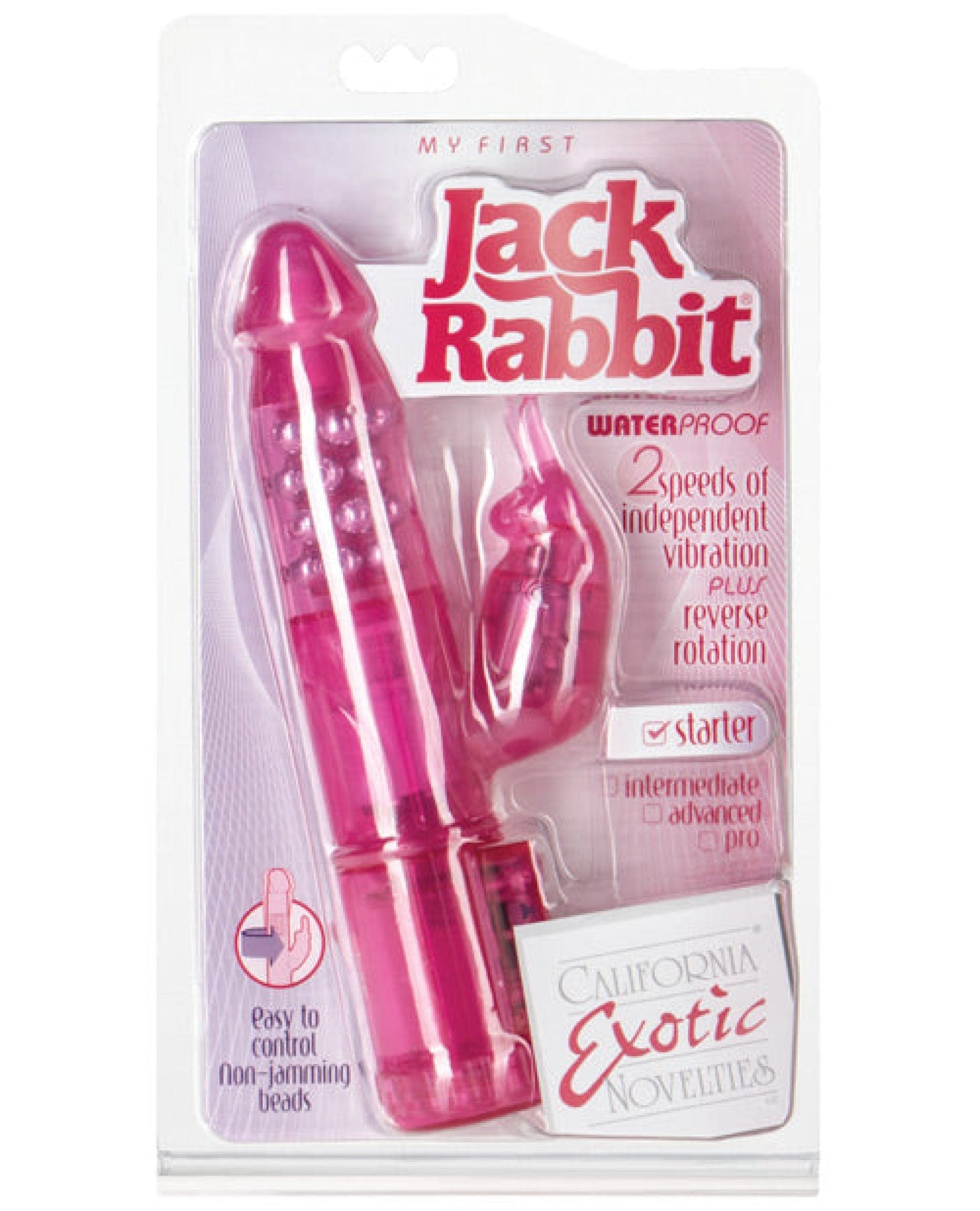 Doll Authority Vibrators Pink Jack Rabbits My First Waterproof