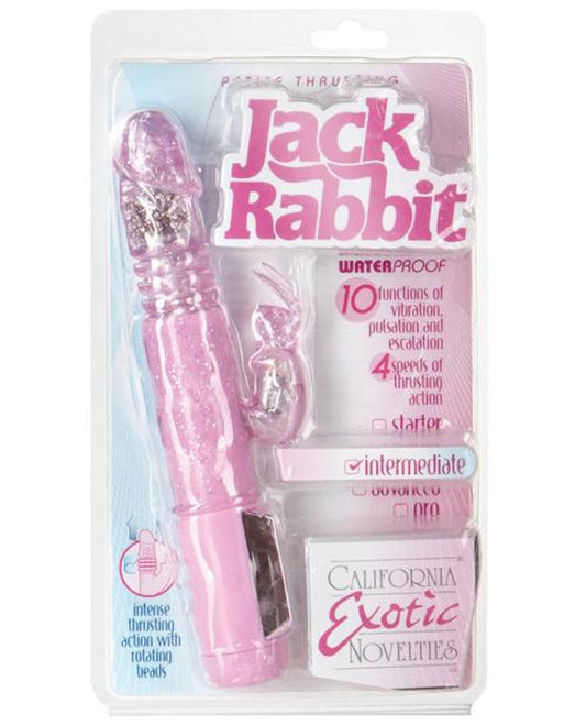 Doll Authority Vibrators Pink Jack Rabbits Petite Thrusting