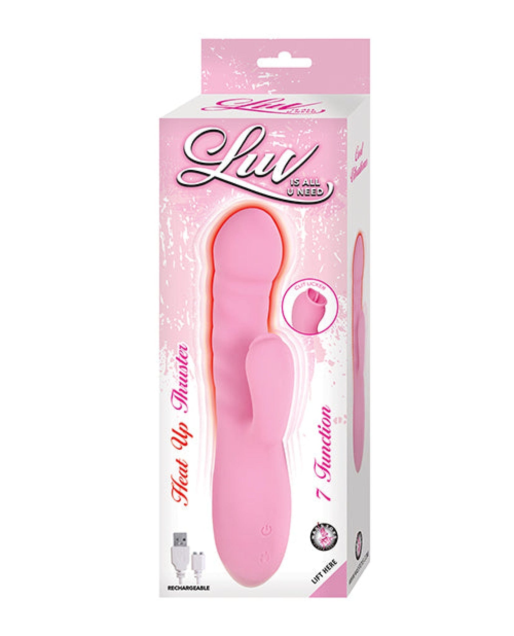 Doll Authority Vibrators Luv Heat Up Thruster - Pink