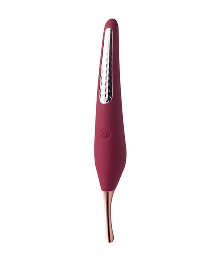 Doll Authority Vibrators Ms. Honey Pinpoint Clit Vibrator & Nipple Stimulator - Red Wine