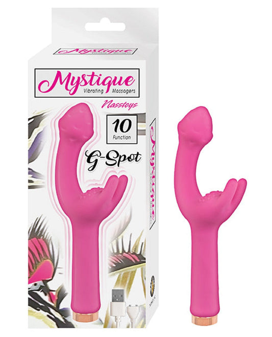 Doll Authority Vibrators Pink Mystique Vibrating G Spot Massager