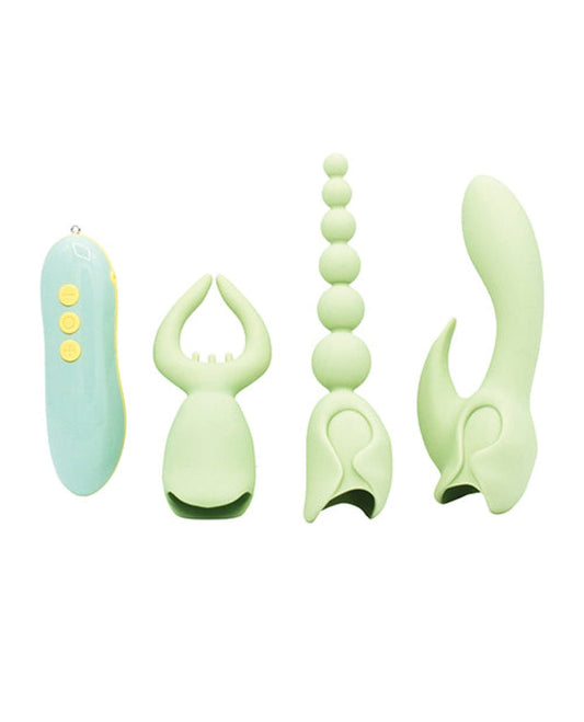 Doll Authority Vibrators Natalie's Toy Box Pleasure Hunter 3 Pc Kit - Mint