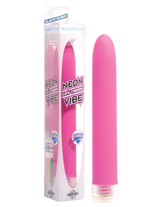 Doll Authority Vibrators Pink Neon Luv Touch Vibe Waterproof
