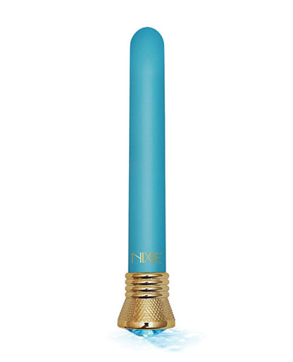 Doll Authority Vibrators Nixie Mystic Wave Satin Classic Vibe - 10 Function Aquamarine