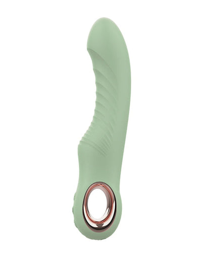 Doll Authority Vibrators Nobu Gwen G-Spot Vibrator w/Removable Bullet - Green