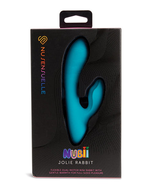 Doll Authority Vibrators Blue Nu Sensuelle Jolie Nubii Warming Mini Rabbit