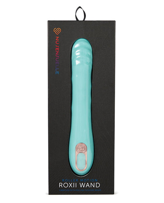 Doll Authority Vibrators Blue Nu Sensuelle Roxii Vertical Roller Motion Vibe