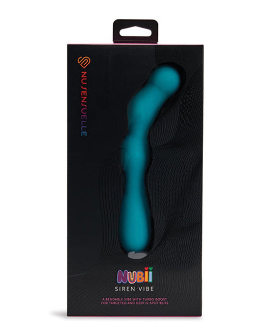 Doll Authority Vibrators Blue Nu Sensuelle Siren Nubii G-Spot Vibe w/Hinge