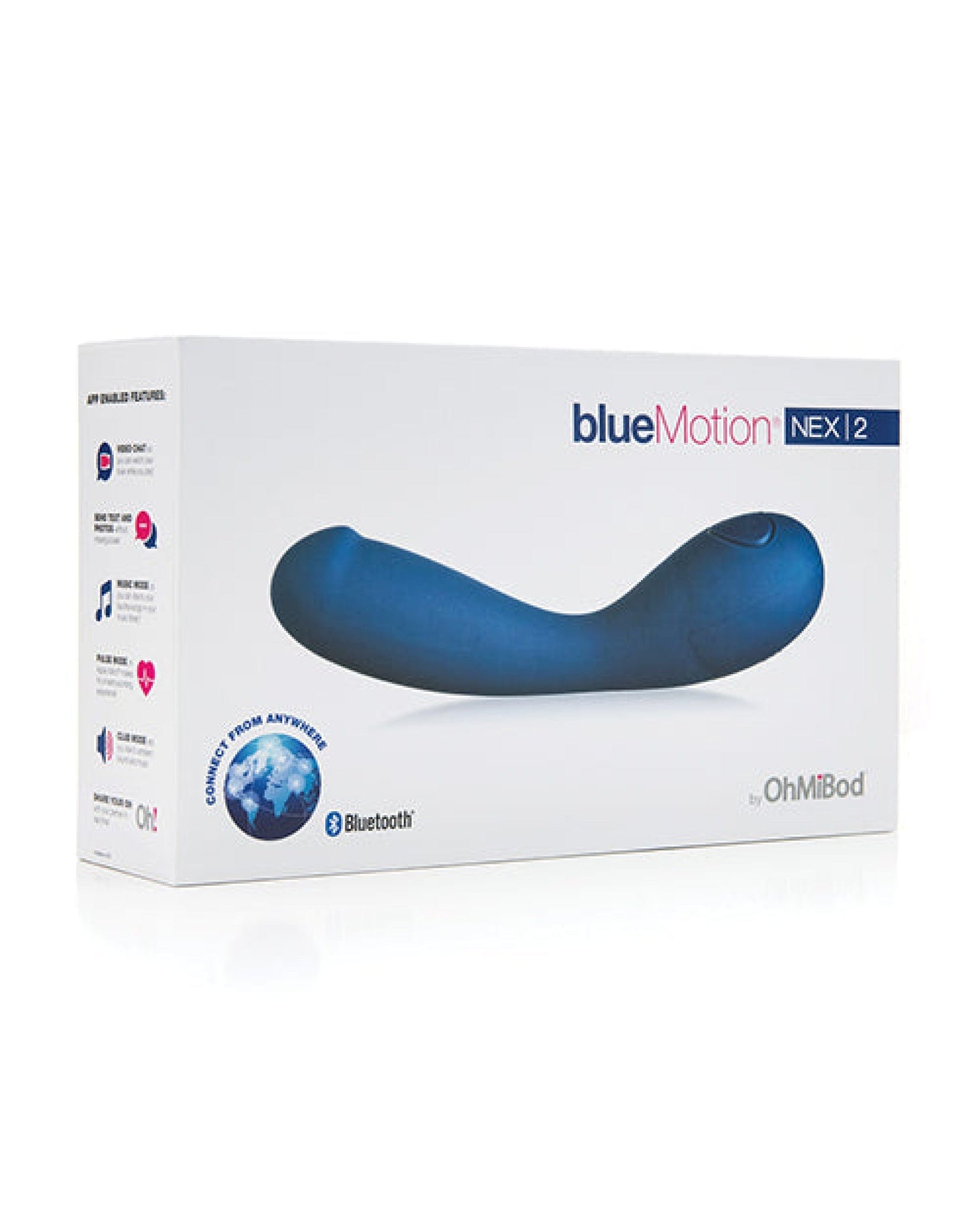 Doll Authority Vibrators Ohmibod Blue Motion Nex 2 2nd Generation - Navy