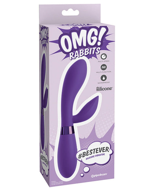 Doll Authority Vibrators Omg! Rabbits (hash Tag) Bestever - Purple