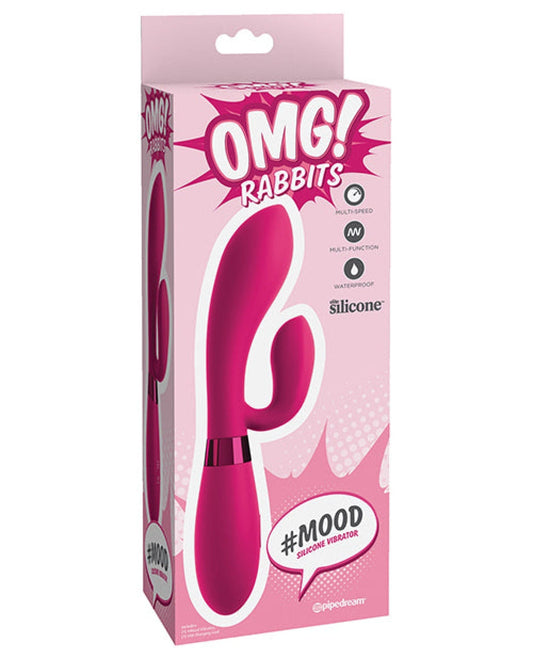 Doll Authority Vibrators Omg! Rabbits (hash Tag) Mood - Fuchsia