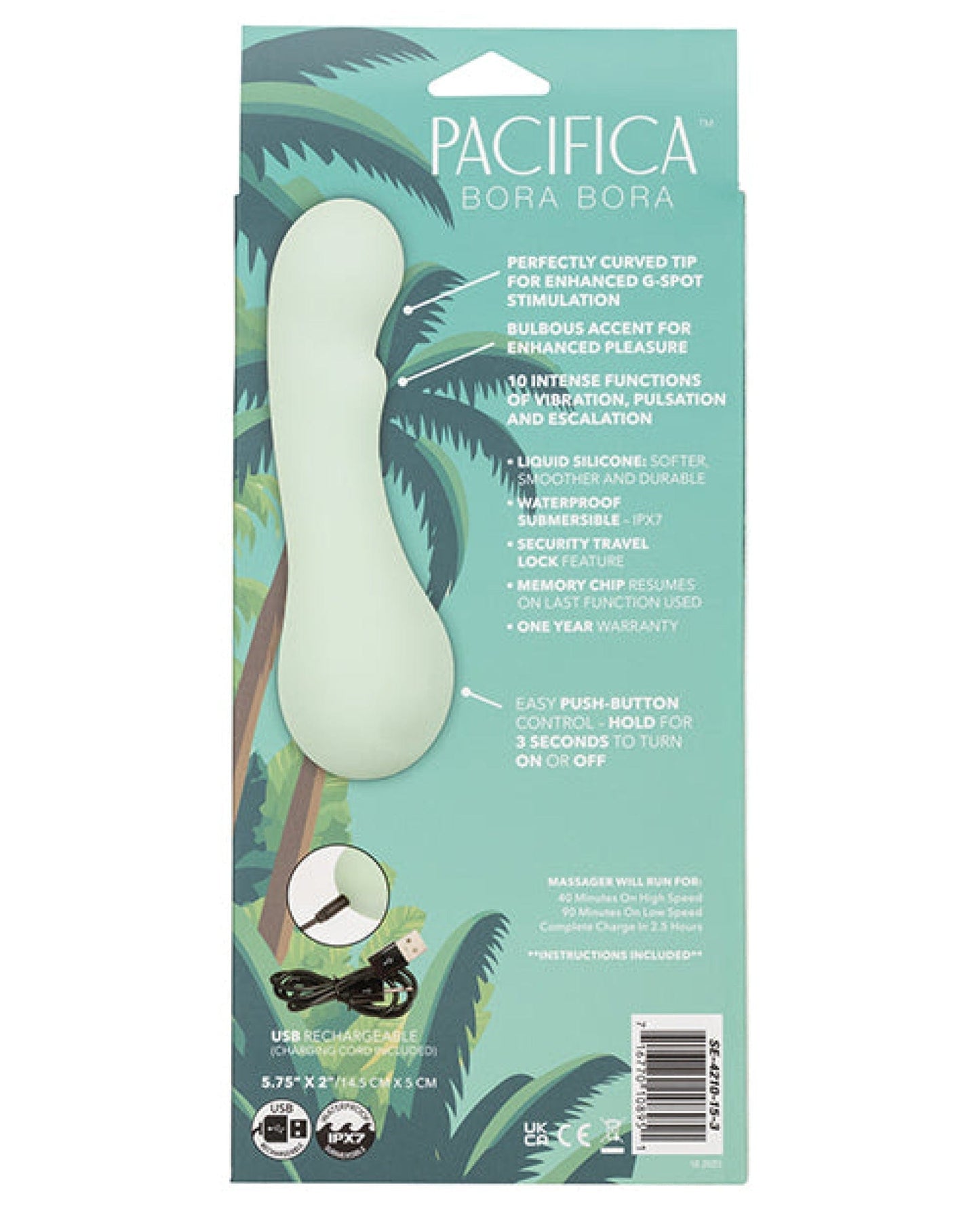 Doll Authority Vibrators Pacifica Bora Bora Vibrator