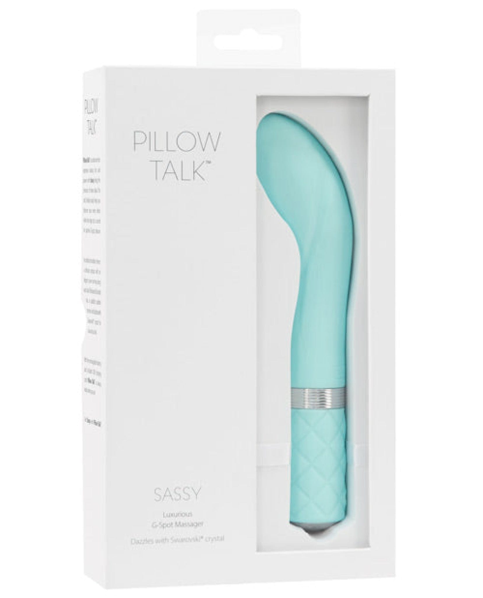 Doll Authority Vibrators Teal Pillow Talk Sassy G Spot Vibrator