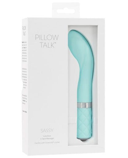 Doll Authority Vibrators Teal Pillow Talk Sassy G Spot Vibrator