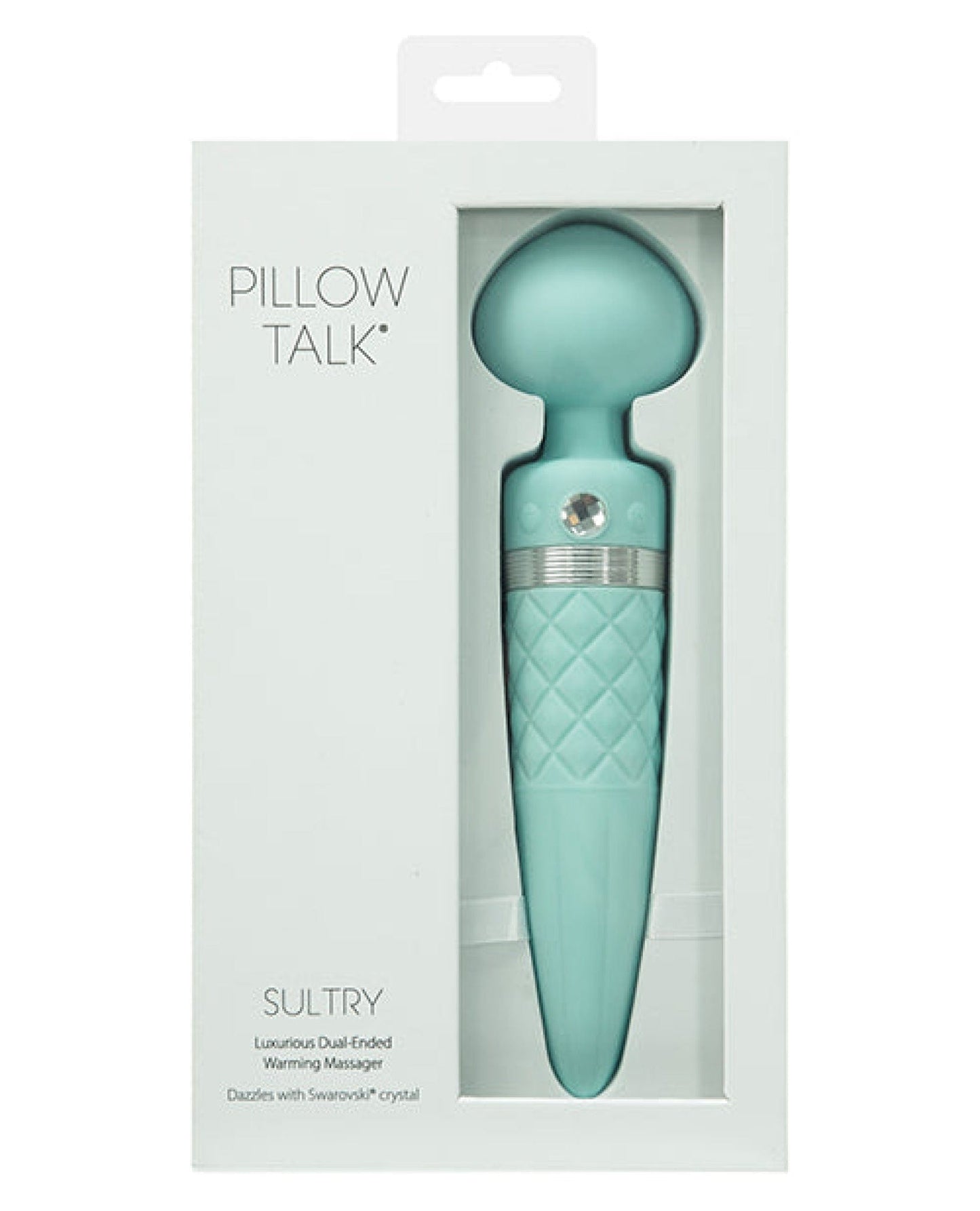 Doll Authority Vibrators Teal Pillow Talk Sultry Rotating Wand