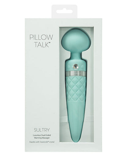 Doll Authority Vibrators Teal Pillow Talk Sultry Rotating Wand