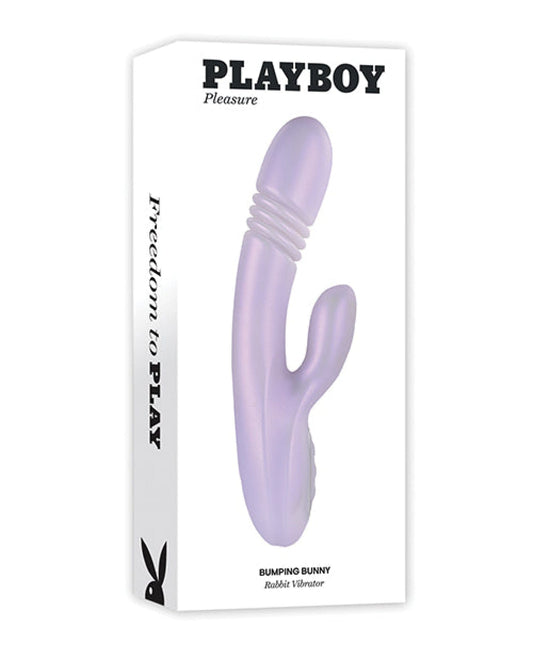 Doll Authority Vibrators Playboy Pleasure Bumping Bunny Rabbit Vibrator - Opal