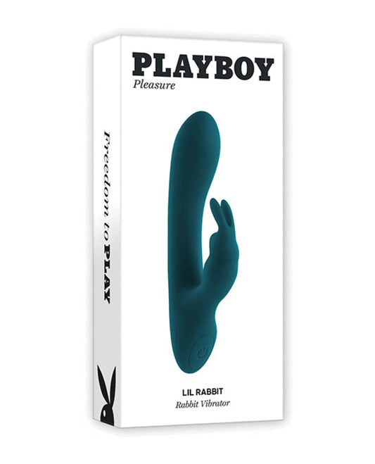 Doll Authority Vibrators Playboy Pleasure Lil Rabbit Vibrator - Deep Teal