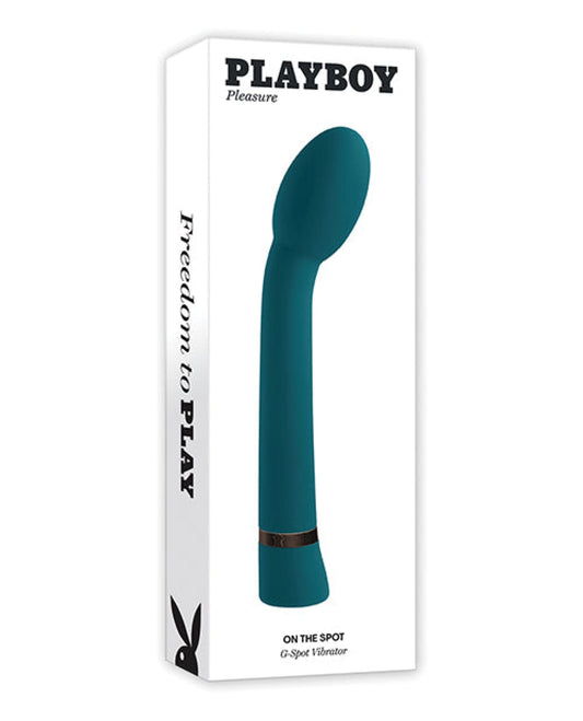 Doll Authority Vibrators Playboy Pleasure On The Spot G-spot Vibrator - Deep Teal