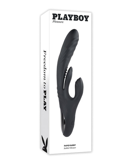 Doll Authority Vibrators Playboy Pleasure Rapid Rabbit Vibrator - 2 Am