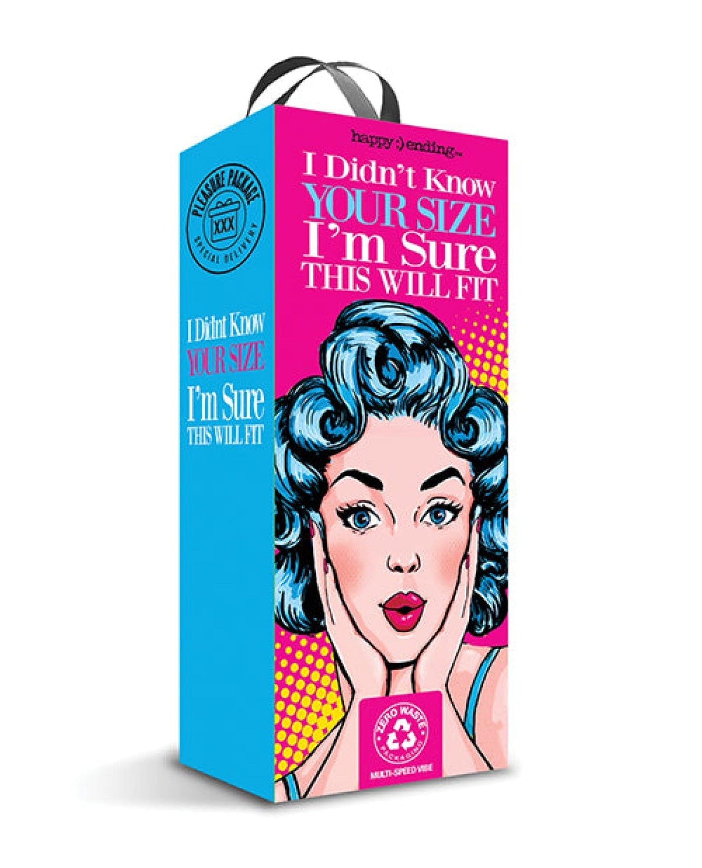 Doll Authority Vibrators Pleasure Package I Didn't Know Your Size 4" Multi Speed Vibe  - Red