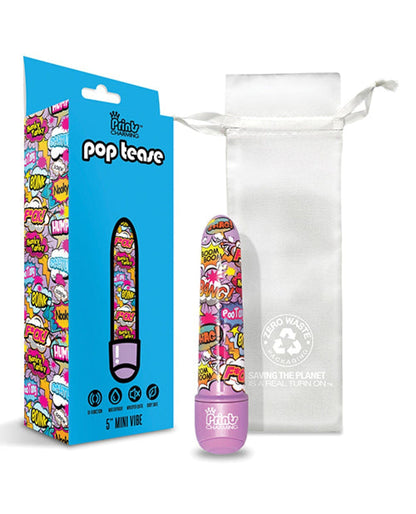 Doll Authority Vibrators Pop Tease 5" Classic Vibe - Fck Purple