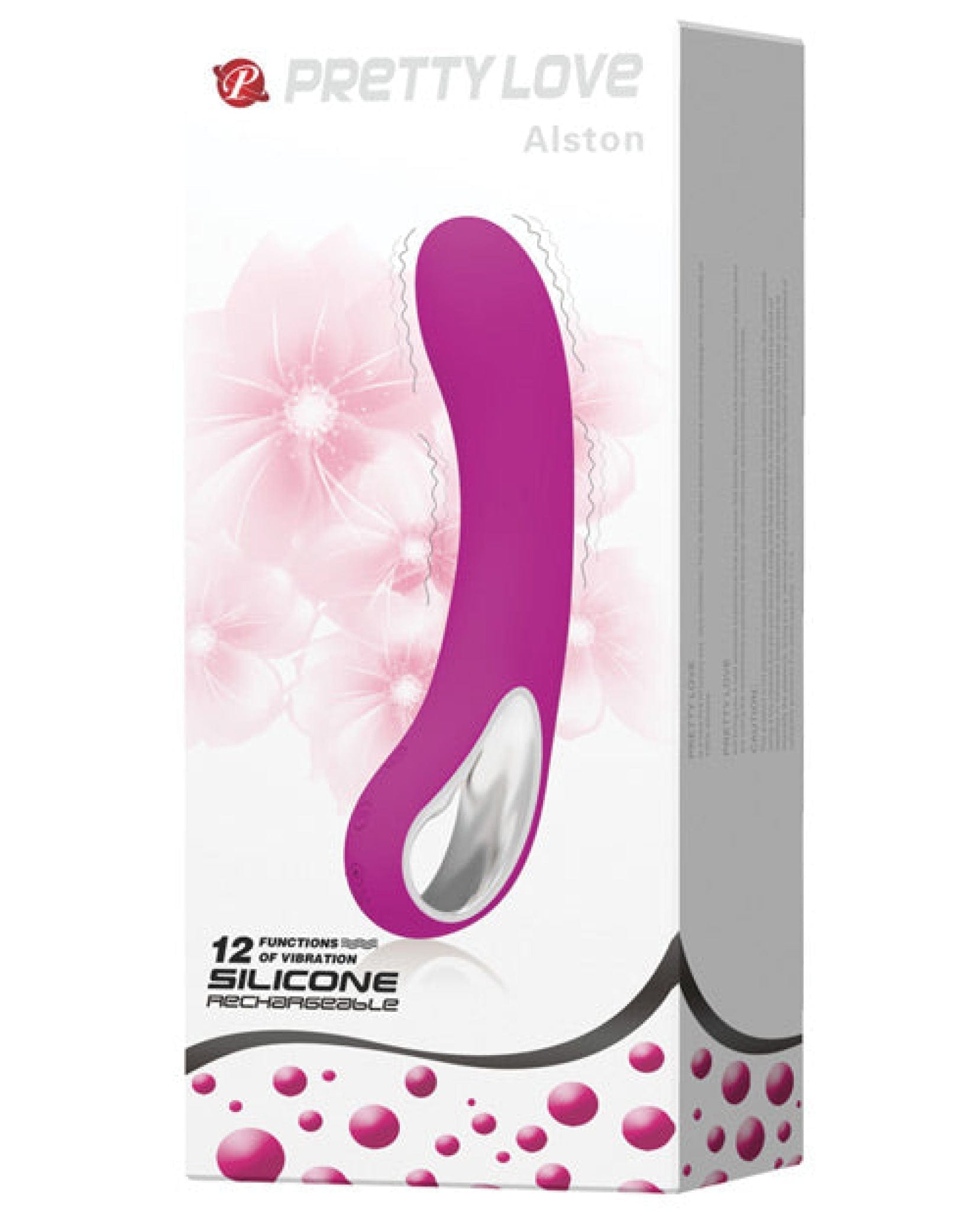 Doll Authority Vibrators Pretty Love Alston W-handle - 12 Function Fuchsia