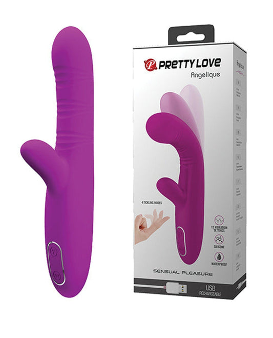 Doll Authority Vibrators Pretty Love Angelique Come Hither - Fuchsia