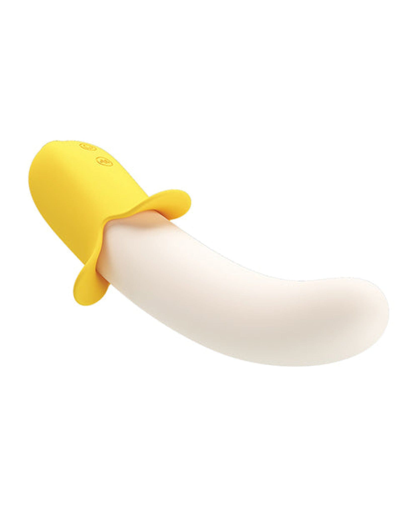 Doll Authority Vibrators Pretty Love Banana Geek Thrusting Vibrator - Yellow