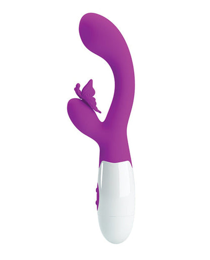 Doll Authority Vibrators Pretty Love Butterfly Kiss Rabbit - Fuchsia