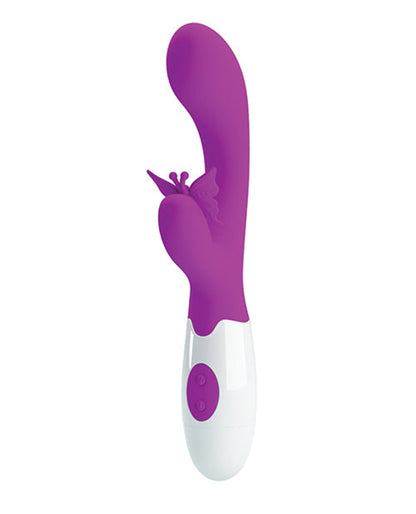 Doll Authority Vibrators Pretty Love Butterfly Kiss Rabbit - Fuchsia