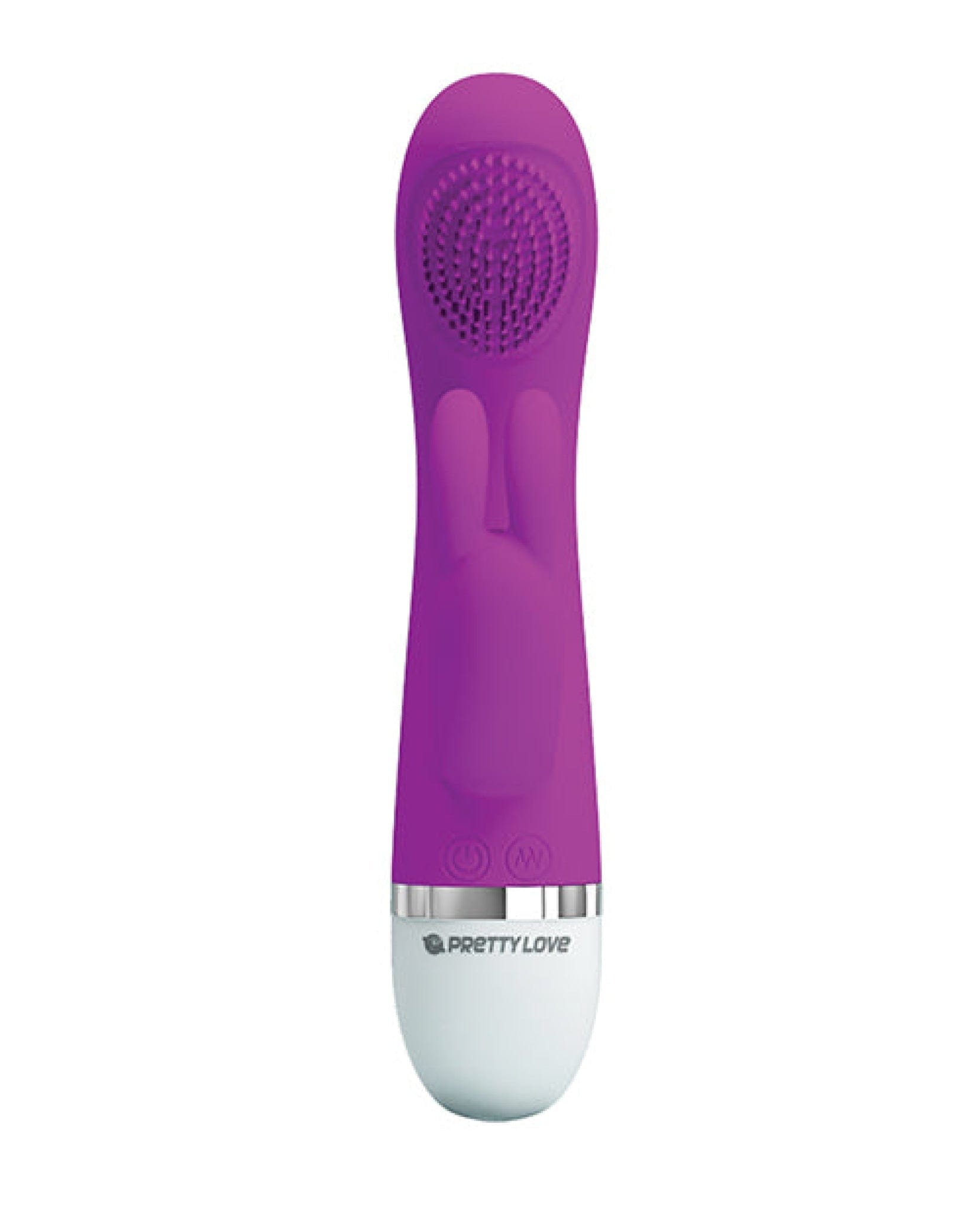 Doll Authority Vibrators Pretty Love Christ Come Hither Rabbit - 7 Function Fuchsia