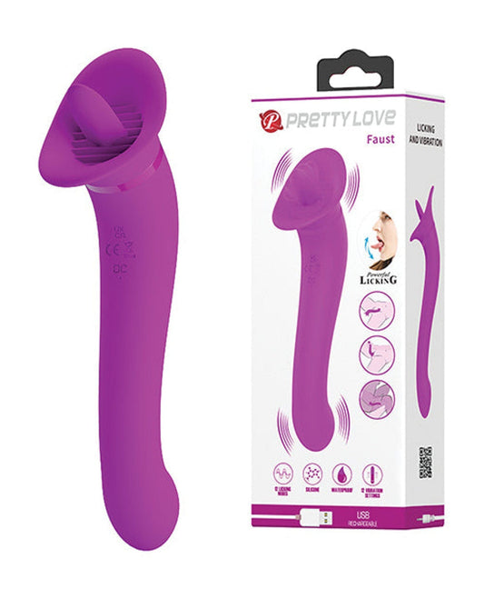 Doll Authority Vibrators Pretty Love Faust Licking Trumpet - Fuchsia