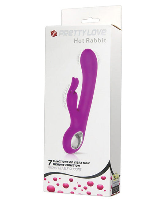 Doll Authority Vibrators Pretty Love Hot Rabbit - 7 Function Fuchsia