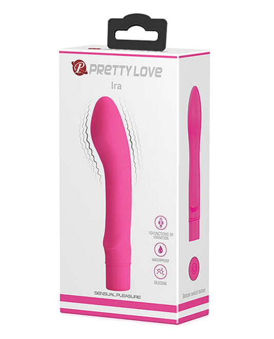 Doll Authority Vibrators Pretty Love Ira 10 Function - Fuchsia