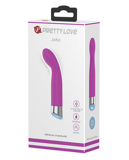 Doll Authority Vibrators Pretty Love John Mini G - Fuchsia