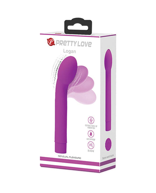 Doll Authority Vibrators Pretty Love Logan Bendable Battery G - Fuchsia