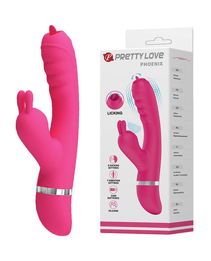 Doll Authority Vibrators Pretty Love Phoenix Licking Rabbit - Pink