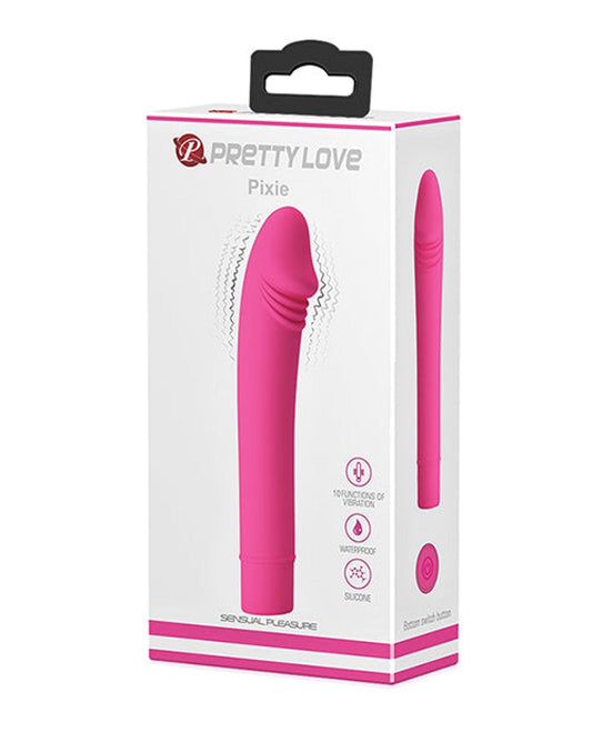 Doll Authority Vibrators Pretty Love Pixie Silicone Mini - Pink
