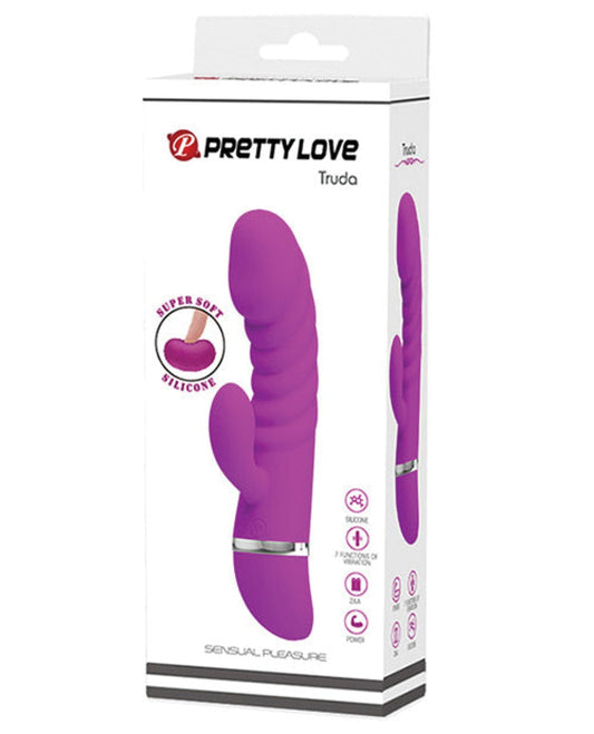 Doll Authority Vibrators Pretty Love Tracy Rabbit Vibrator - 7 Function Fuchsia