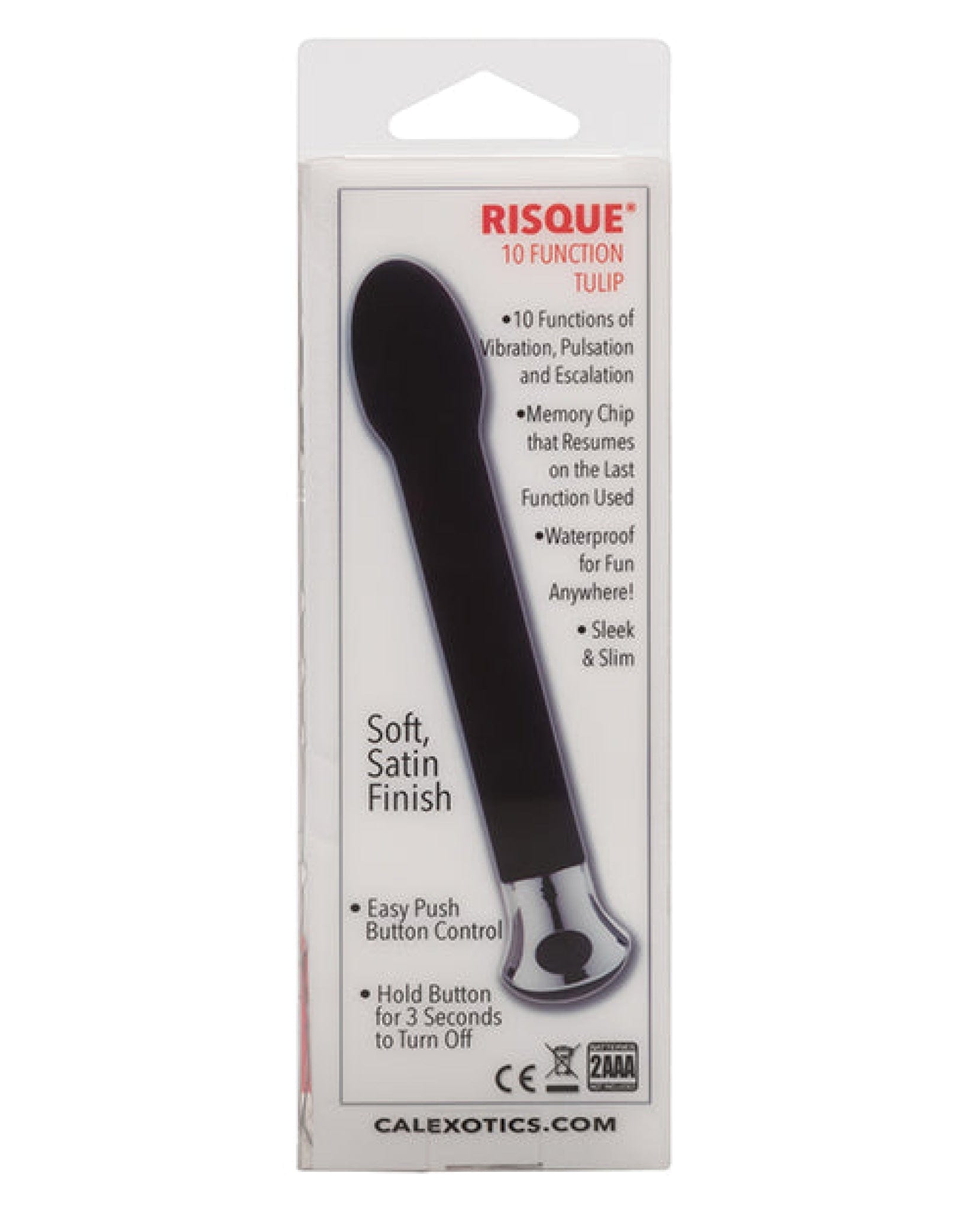 Doll Authority Vibrators Risque Tulip - 10 Function
