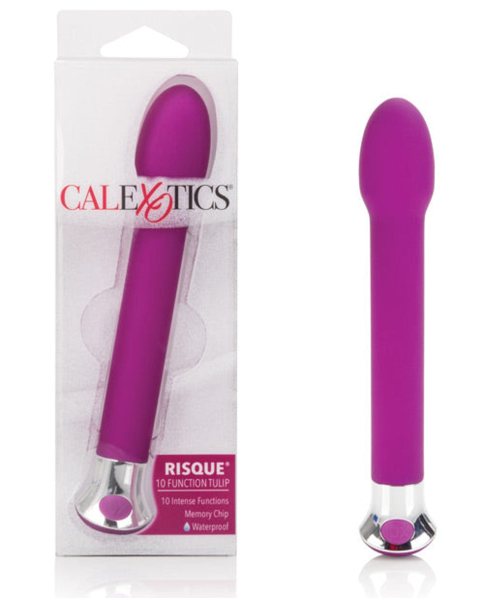 Doll Authority Vibrators Purple Risque Tulip - 10 Function