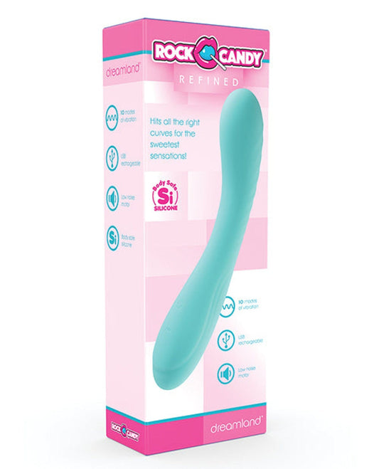 Doll Authority Vibrators Rock Candy Dreamland G Spot Vibrator - Blue