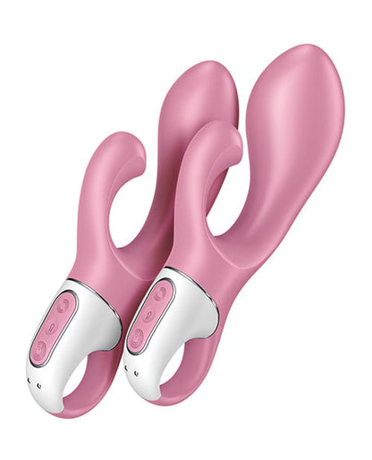 Doll Authority Vibrators Satisfyer Air Pump Bunny 2 - Light Red