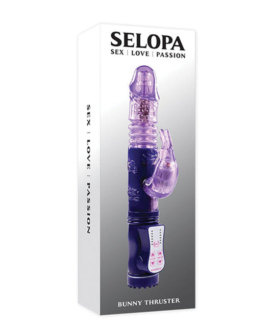 Doll Authority Vibrators Selopa Bunny Thruster - Purple