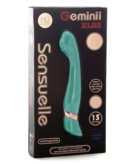 Doll Authority Vibrators Electric Blue Sensuelle Geminii Xlr8 Turbo Boost G Spot