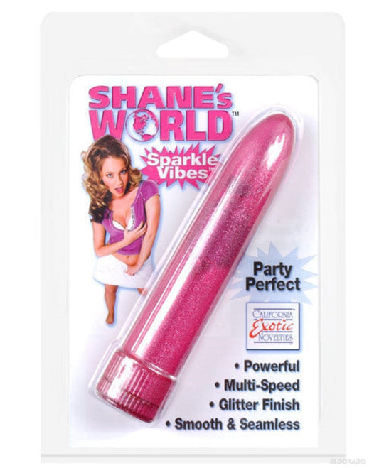 Doll Authority Vibrators Pink Shane's World Sparkle Vibe